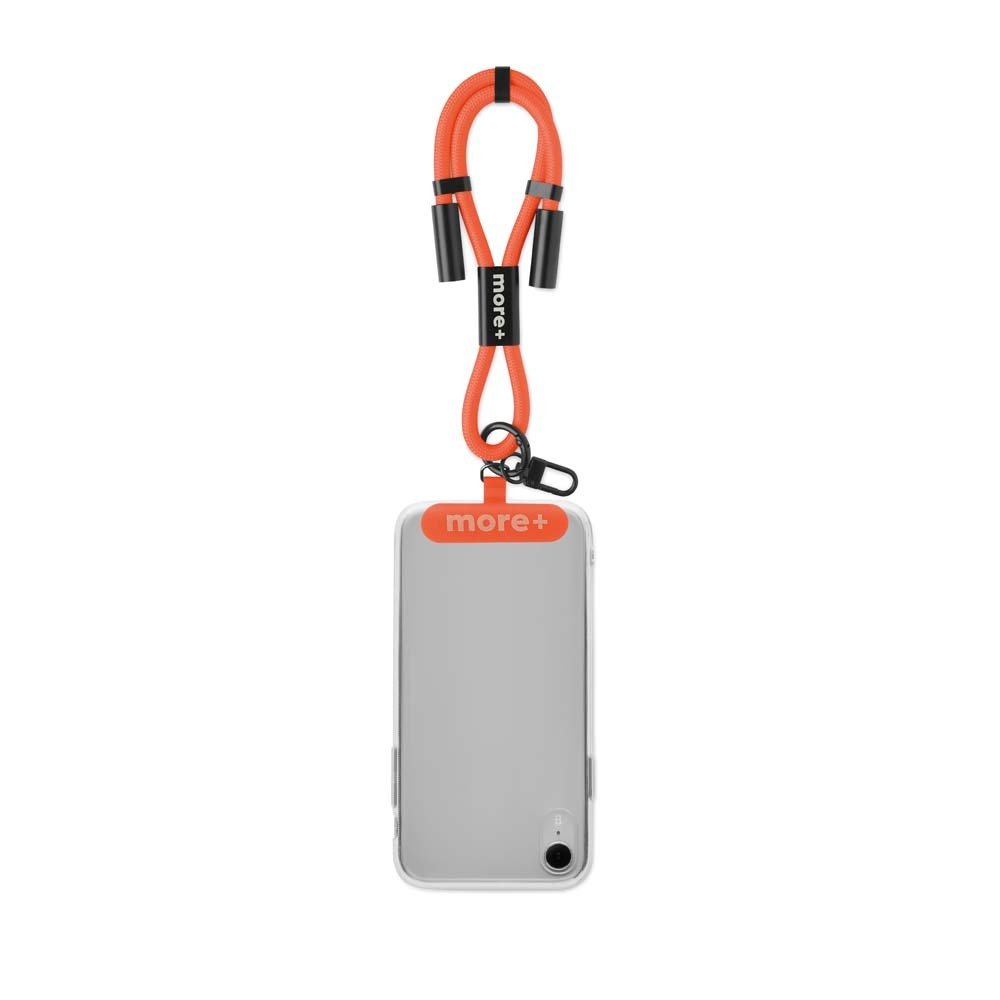 MC1007 - Adjustable type C to C, 60W charging cable short strap phone holder.