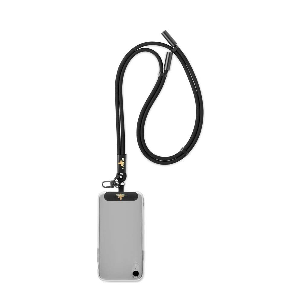 MC2006 - Adjustable type C to C, 60W charging cable & data transfer lanyard and phone holder.