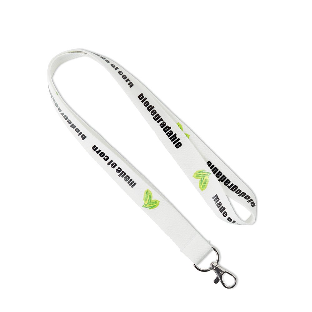 ML1034 - Corn starch silkscreen lanyard