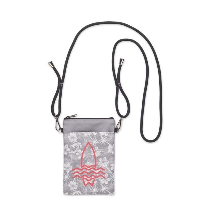 ML1068 - Crossbody phone & travel bag with adjustable cord (12.5x18.5cm)