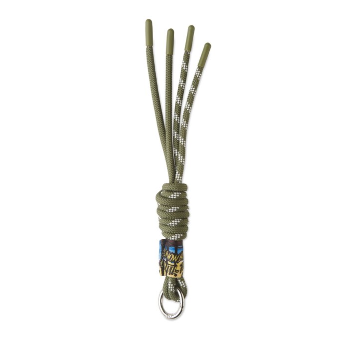 ML1069 - Cords key tag with your design label. From 100 pcs