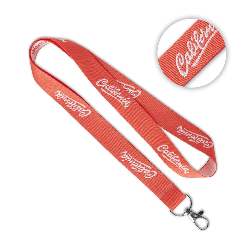 ML1105/ML1005 - Polyester pantone matched woven lanyard