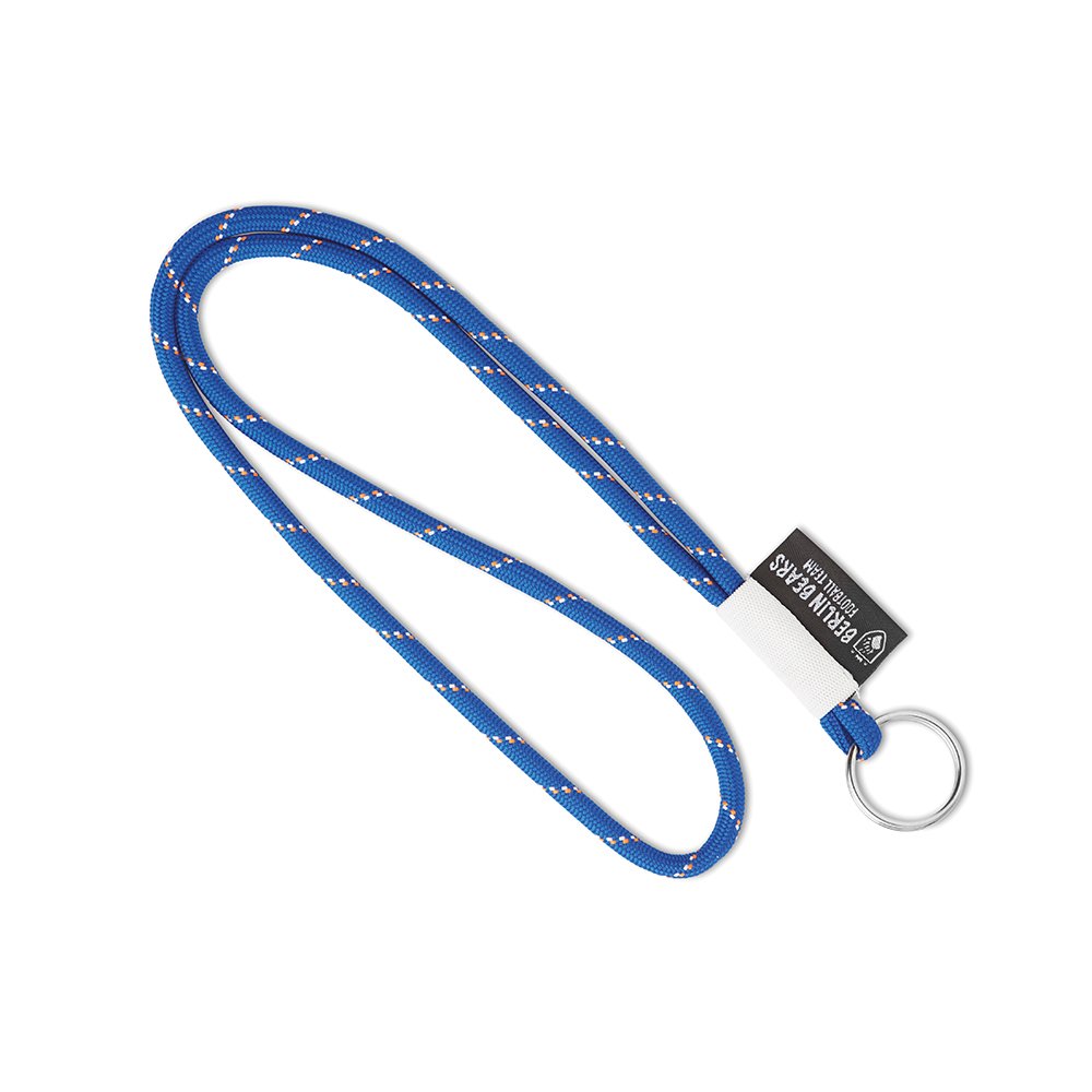 ML1109 - Polyester 3-tone cord lanyard with woven label