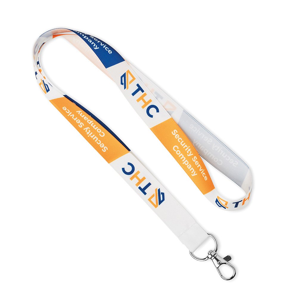 ML1135 - Satin lanyard with 1 sided sublimated logo design