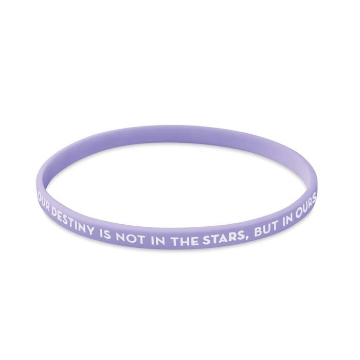 ML3012 - Customised silicone wristbands (5mm width)