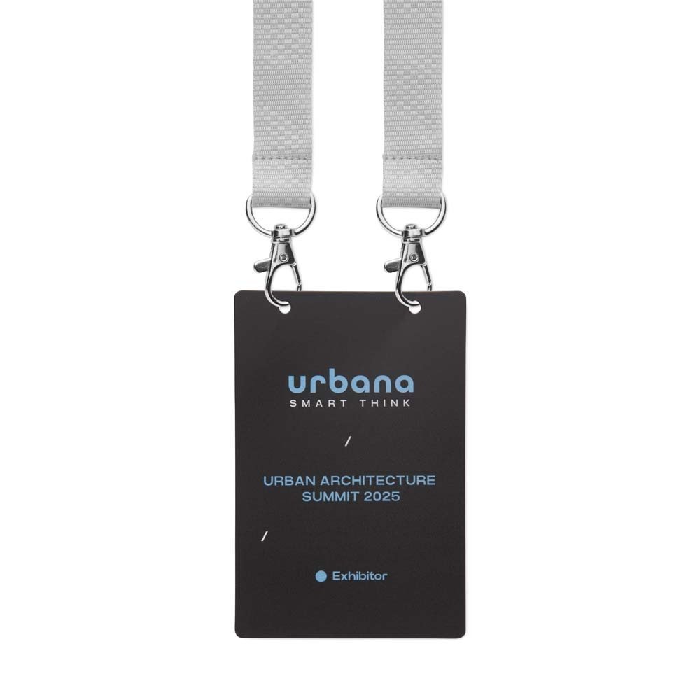 MLID08 - Durable laminated paper ID badges (120x80mm)
