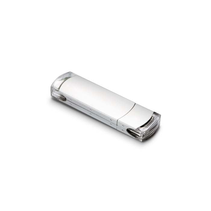 MO1007 - Rectangluar 2.0 or 3.0 metal USB flash drive. 1 to 64GB.