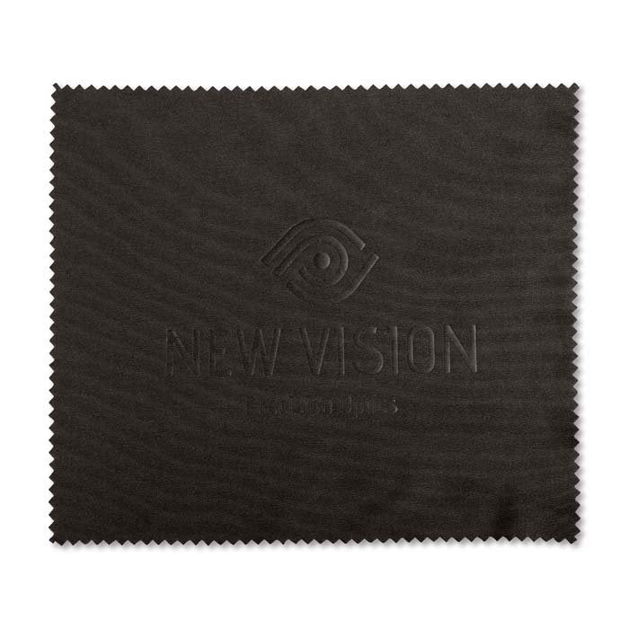 MPGC06 - Debossed microfiber cleaning cloth (17x15 cm)