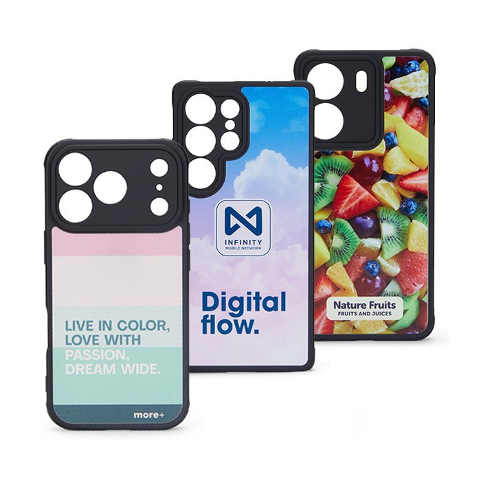MPHN19 - 50+ branded phone cases for Iphones, Samsung and Xiaomi.