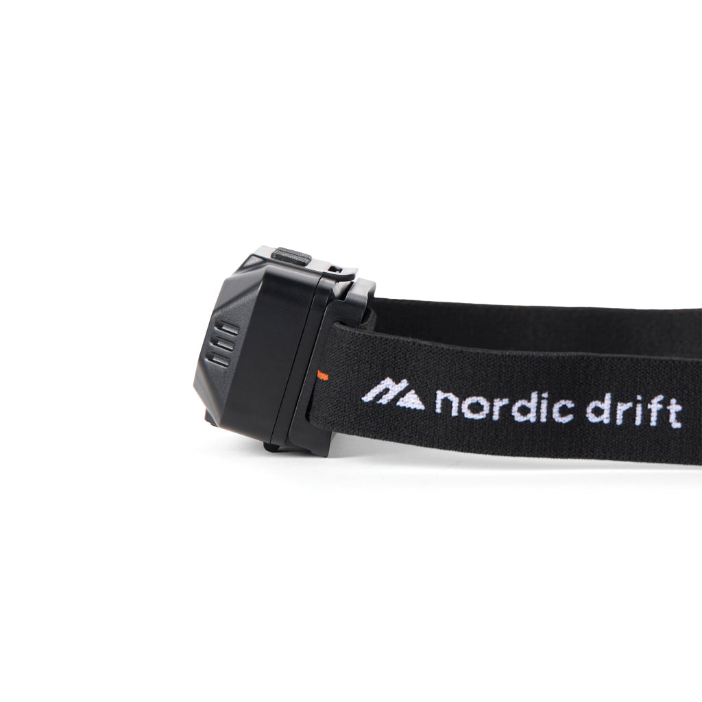 Nordic Drift Everest high performance dual battery headtorch