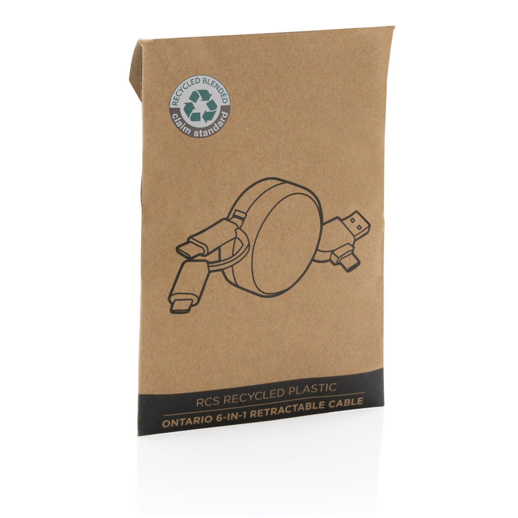 RCS recycled plastic Ontario 4-in-1 retractable cable