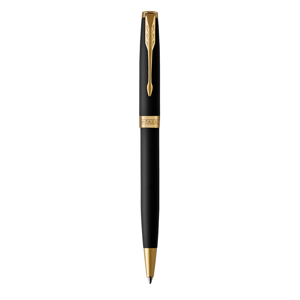 Parker SONNET Ballpoint Pen, Matte Black with Palladium Trim