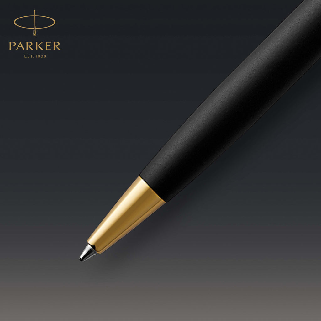 Parker SONNET Ballpoint Pen, Matte Black with Palladium Trim