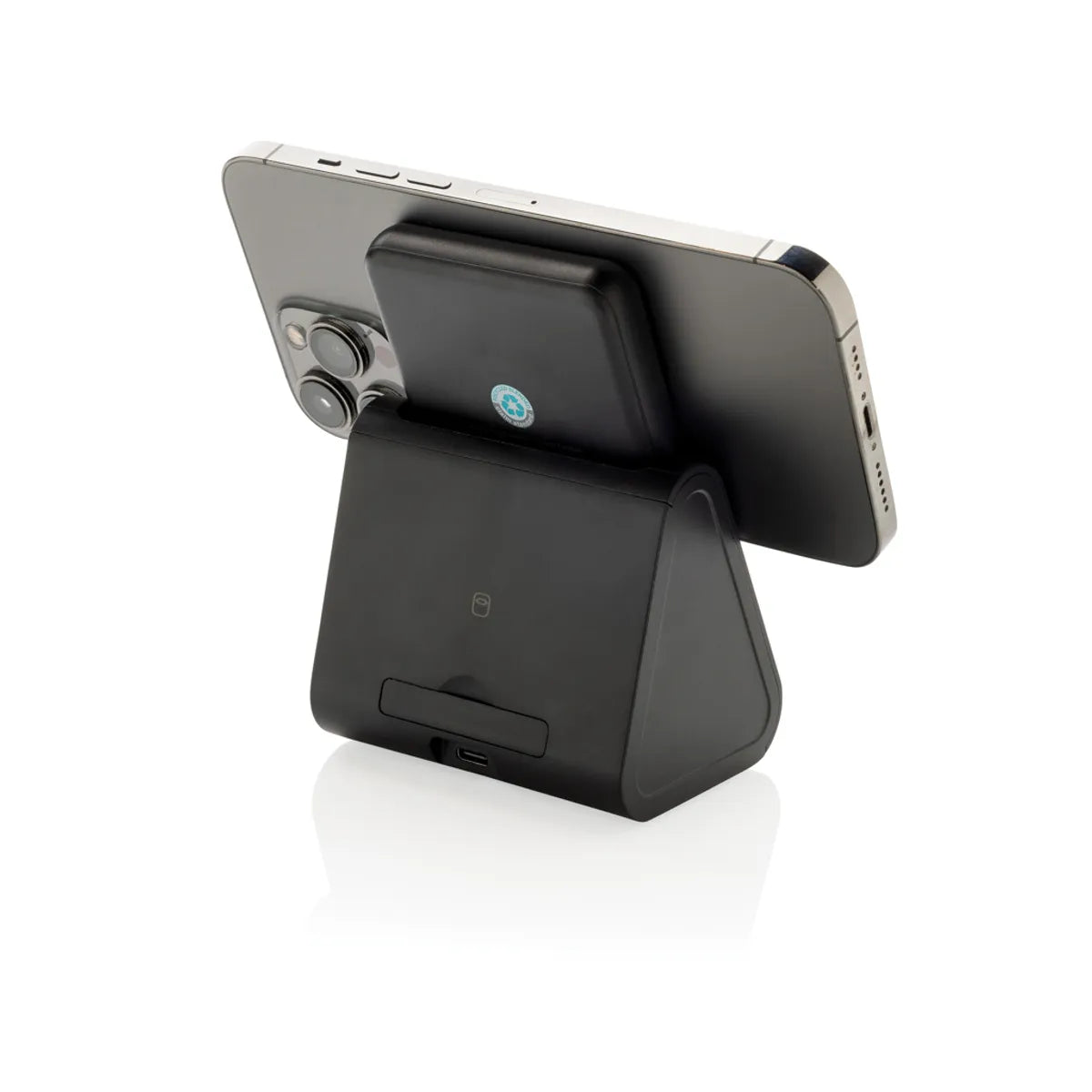 Powerbase Rcs pārstrādāta plastmasa 3-in-1 lādētājs ar Powerbank