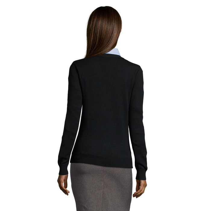 Golden Women V Neck Cardiga