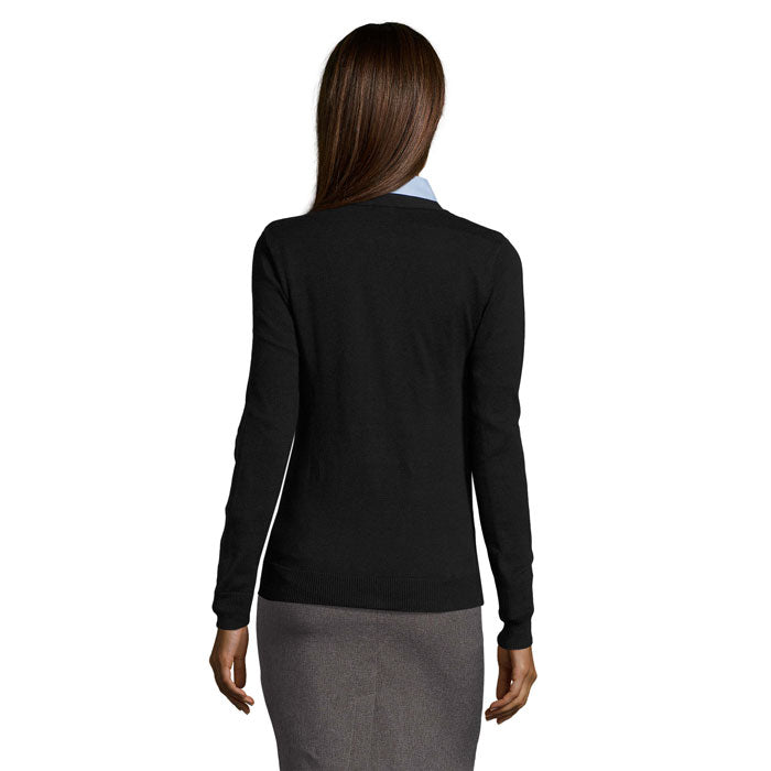 Golden Women V Neck Cardiga