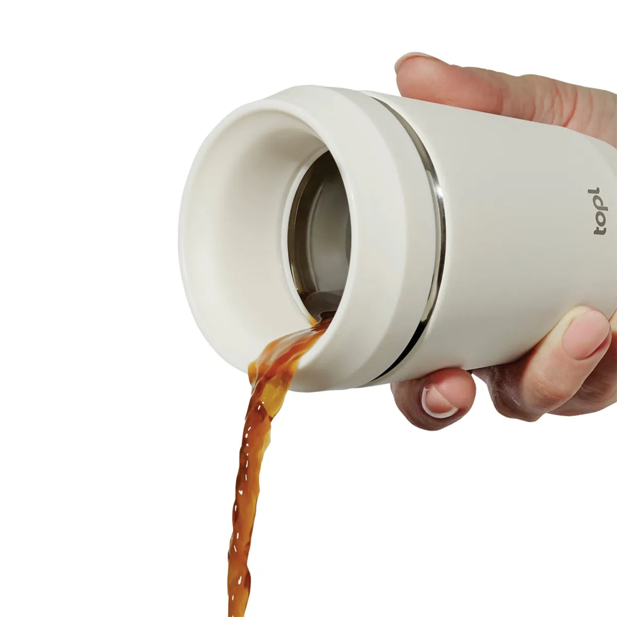 Topl Recycled Steel To Go Tumbler Patented 360 Lid