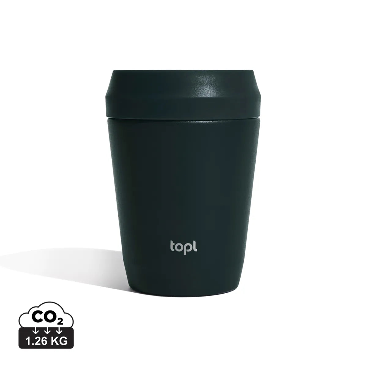 Topl Recycled Steel To Go Tumbler Patented 360 Lid