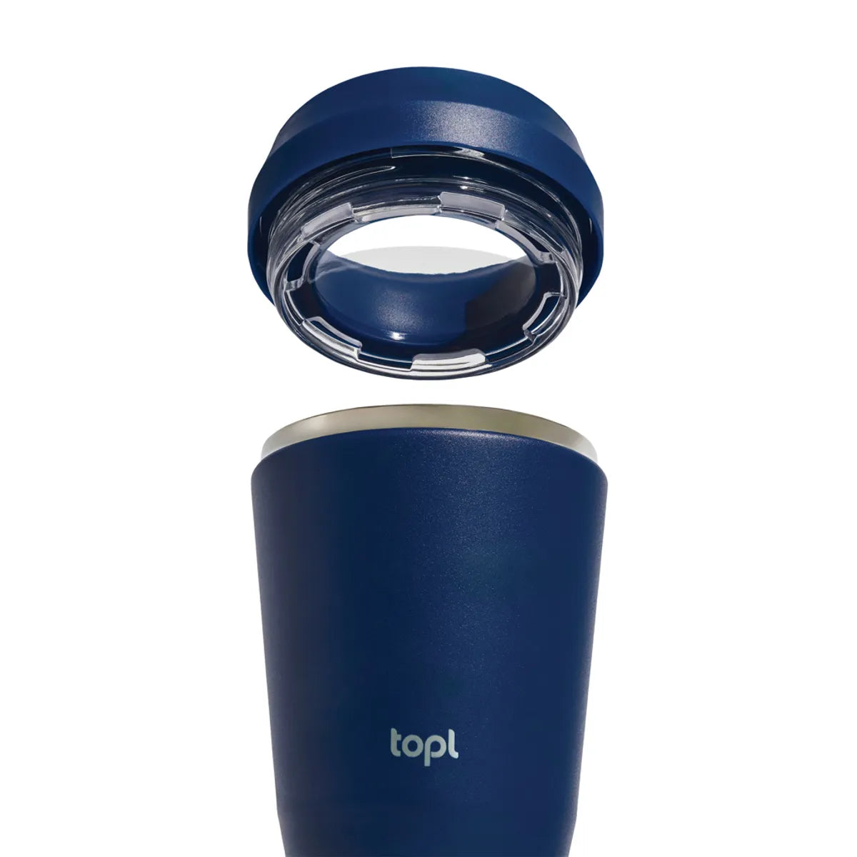 Topl Recycled Steel To Go Tumbler Patented 360 Lid