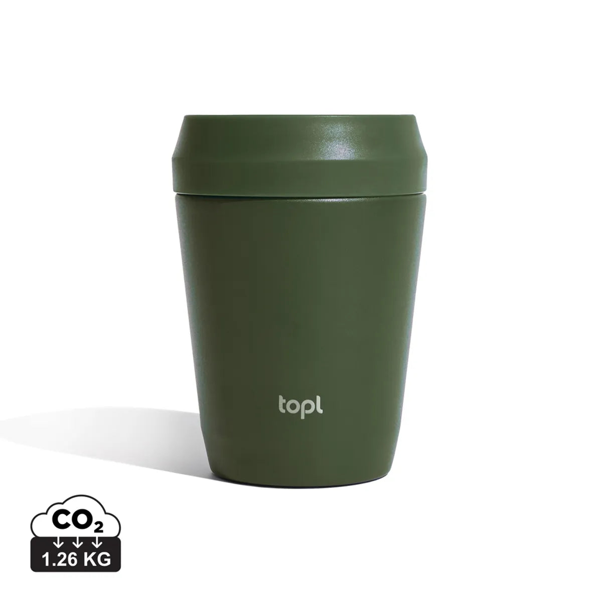 Topl Recycled Steel To Go Tumbler Patented 360 Lid