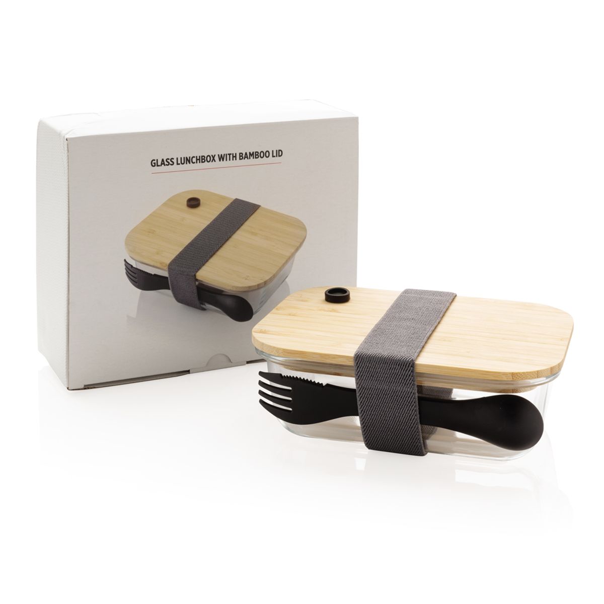 Glass Lunchbox With Bamboo Lid