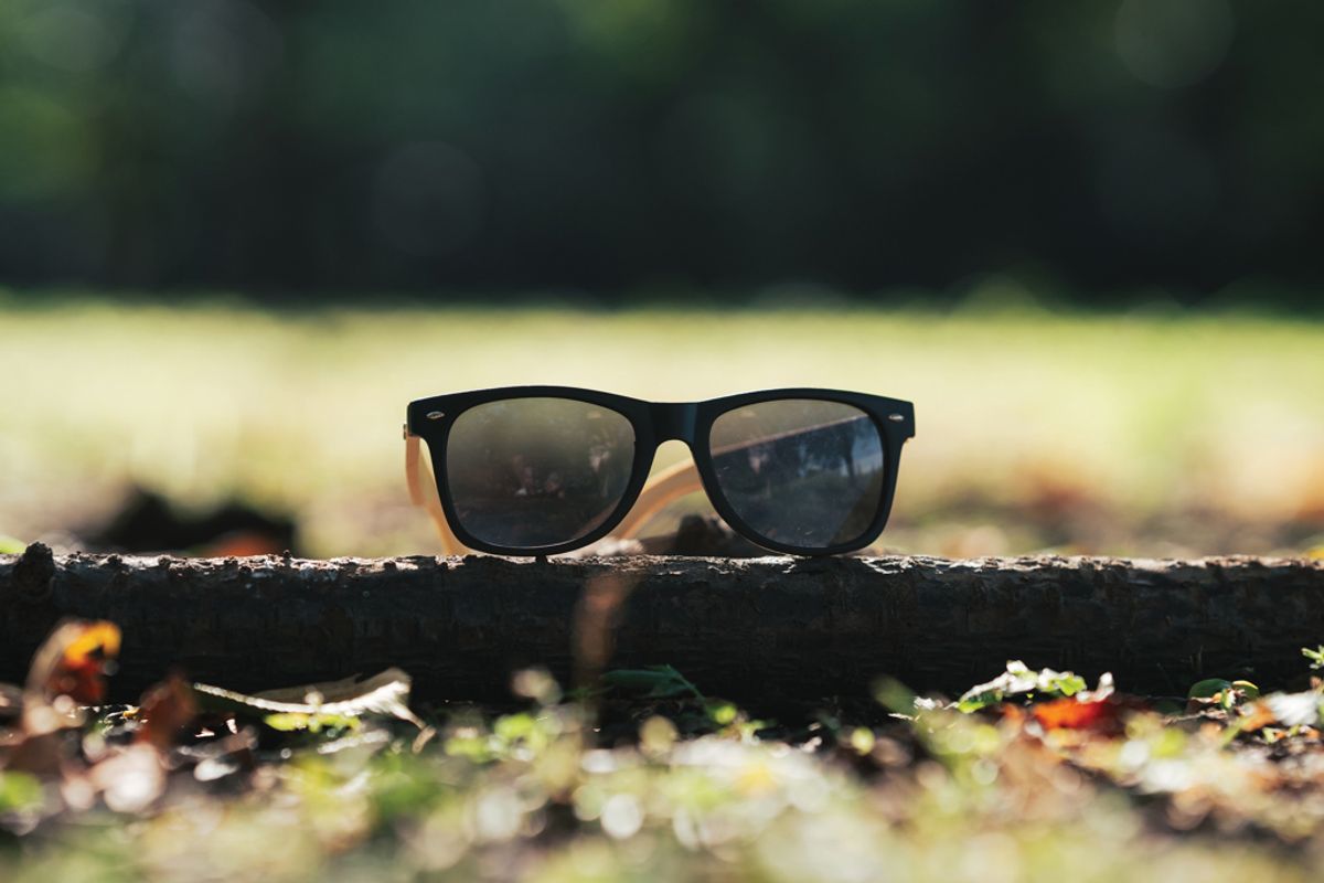 Bamboo And Rcs Recycled Plastic Sunglasses