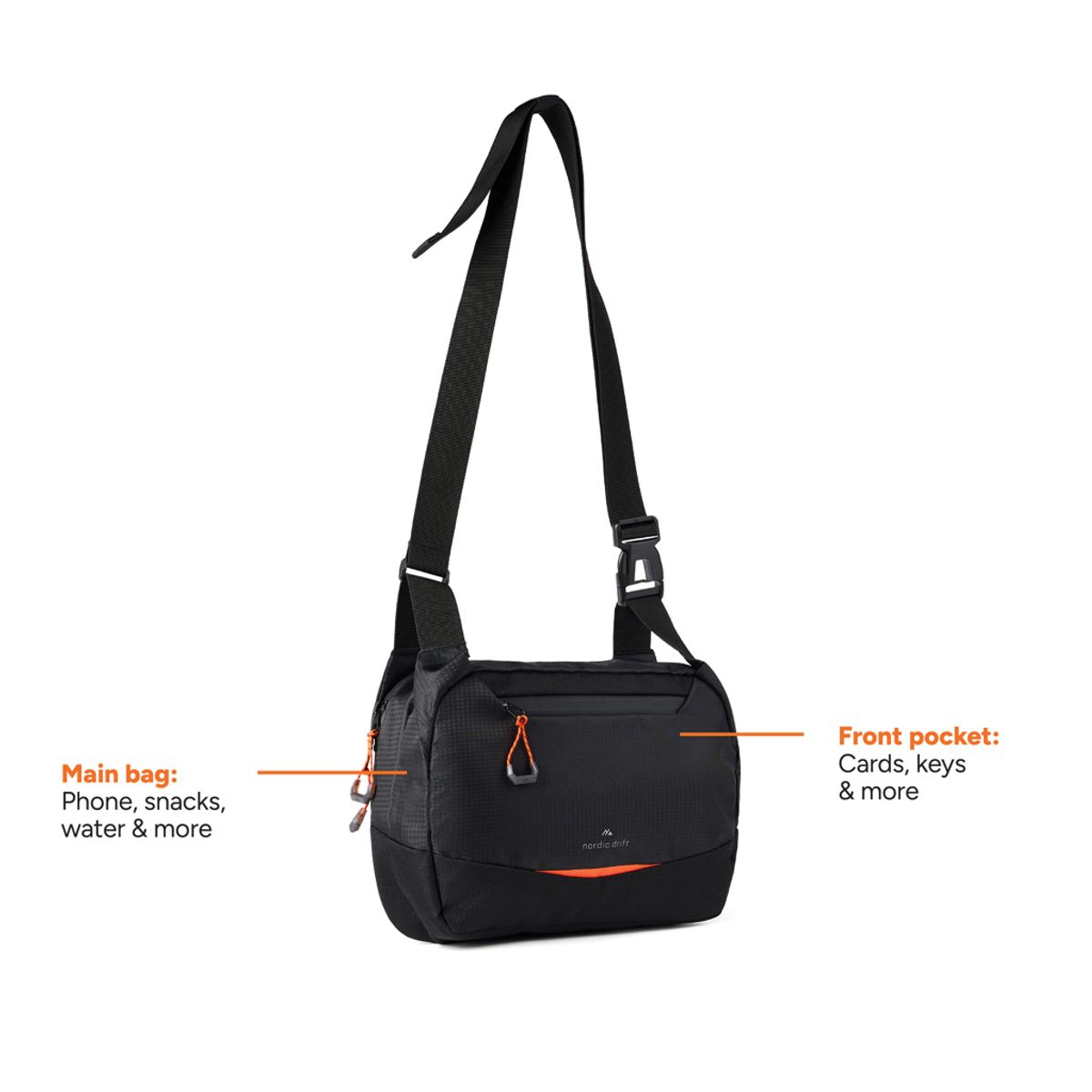 Nordic Drift Trail Rcs Crossbody Bag 4L