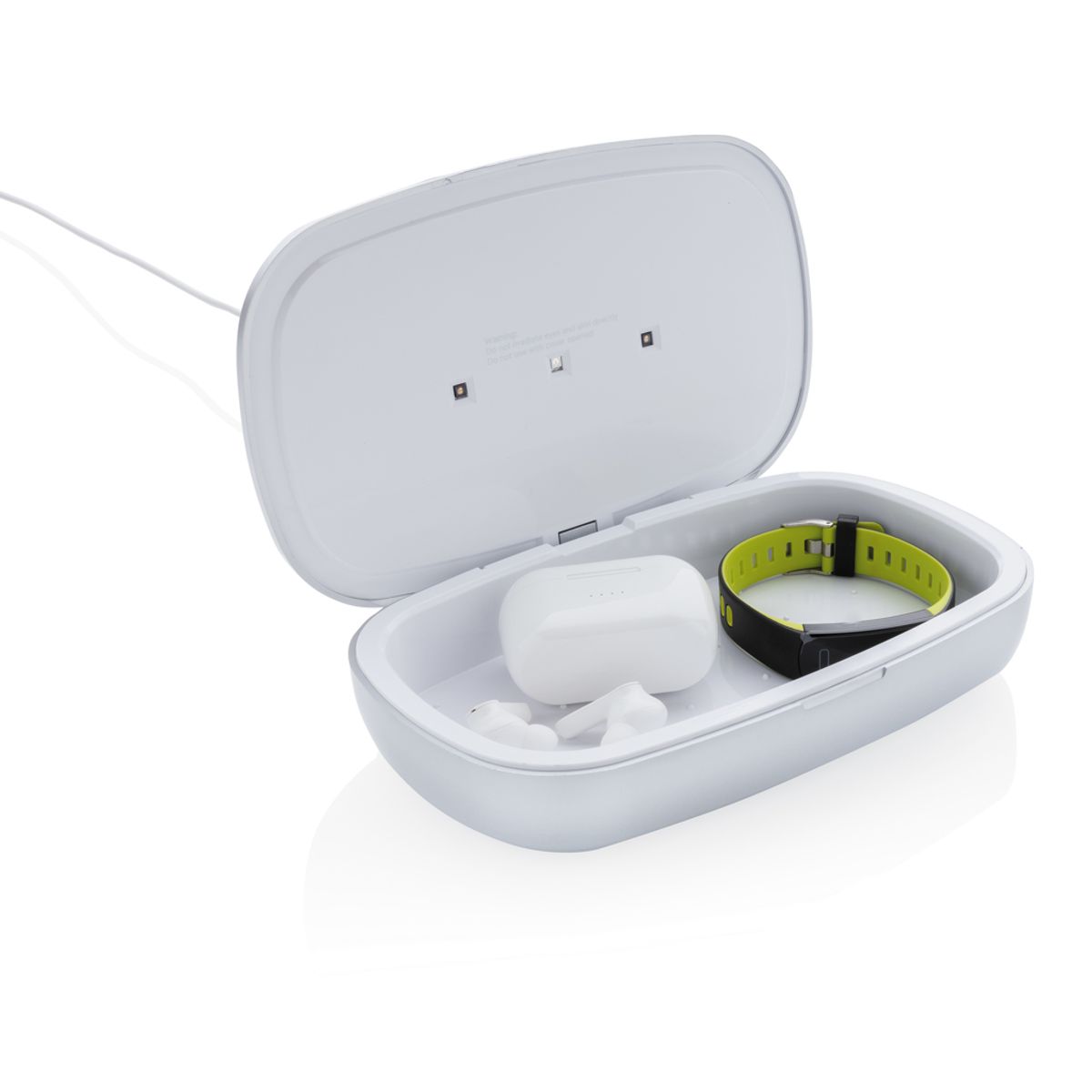 Rena Uv-C Steriliser Box With 5W Wireless Charger