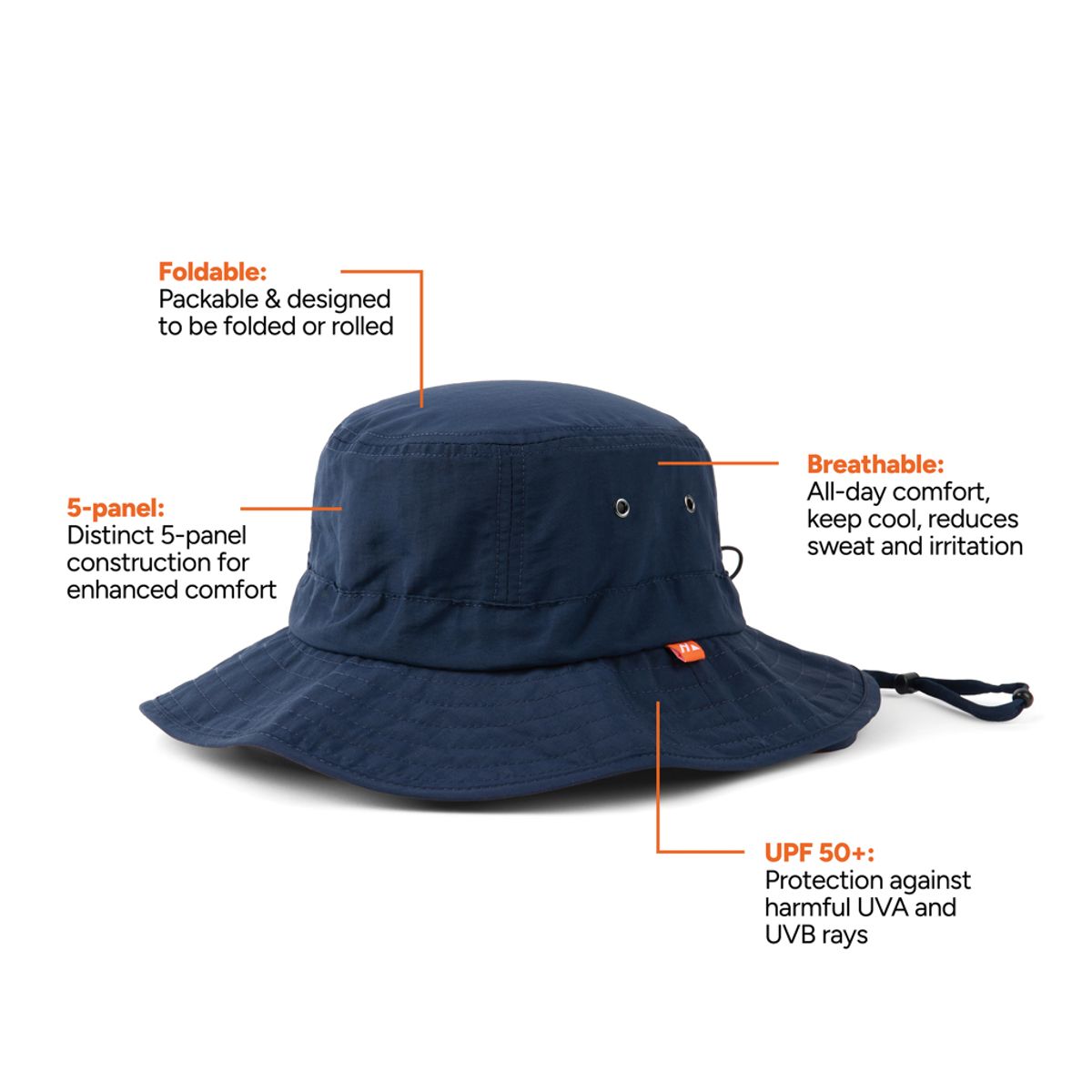 Nordic Drift Rcs Horizon Upf 50+ Bucket Hat