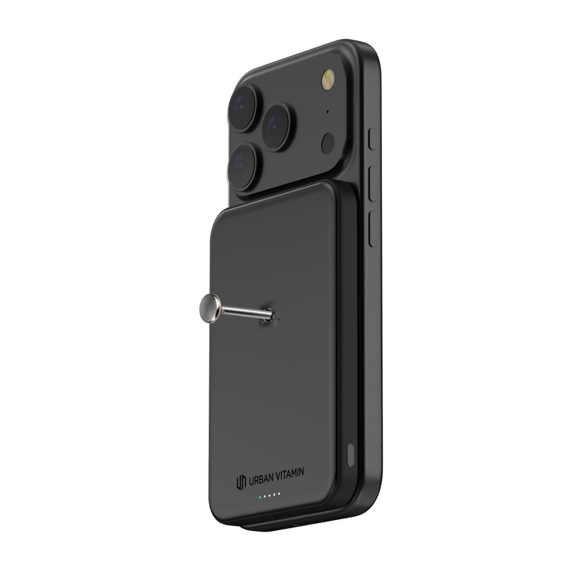 Urban Vitamin Pomona 5000 mAh Qi 2.2 25 W magnētiskais portatīvais akumulators