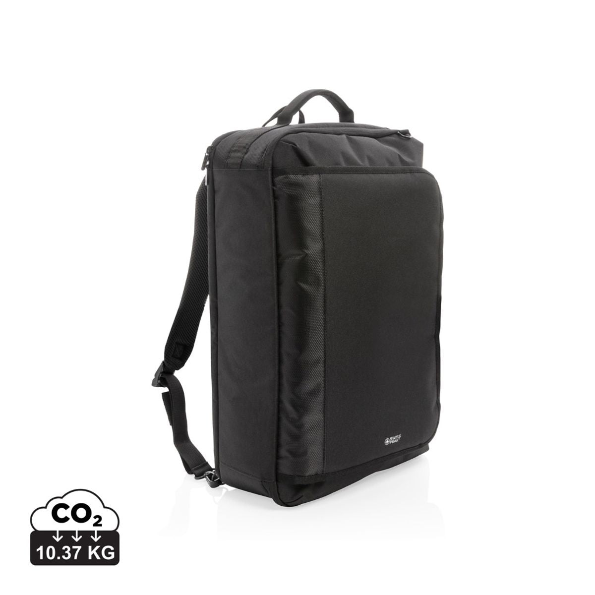 Swiss Peak Convertible Travel Backpack Pvc Free