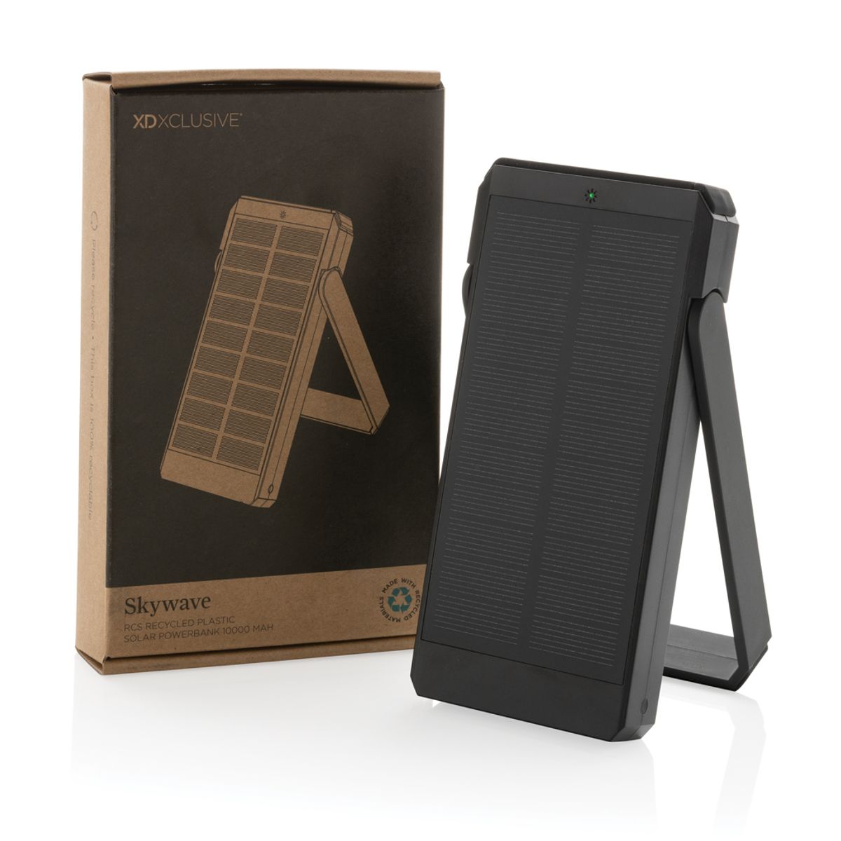 Skywave Rcs Recycled Plastic Solar Powerbank 10000 Mah