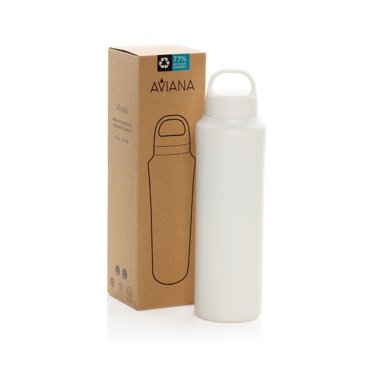 Aviana™ Rowan Rcs pārstrādāta plastmasas pudele 740 ml