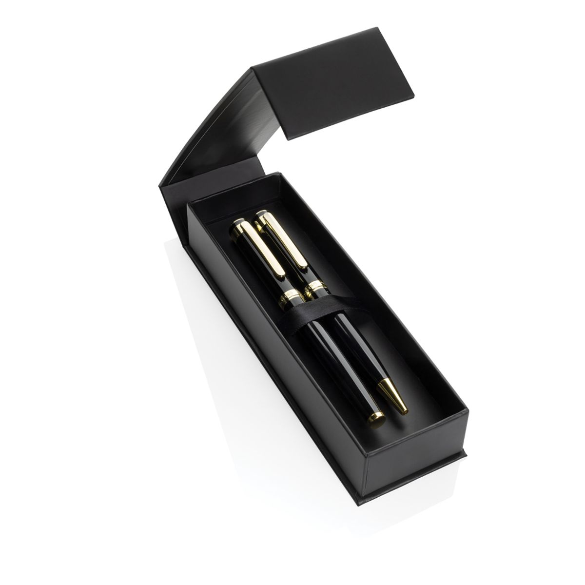 Swiss Peak Luca Rcs Recycled Brass Deluxe Pen Set