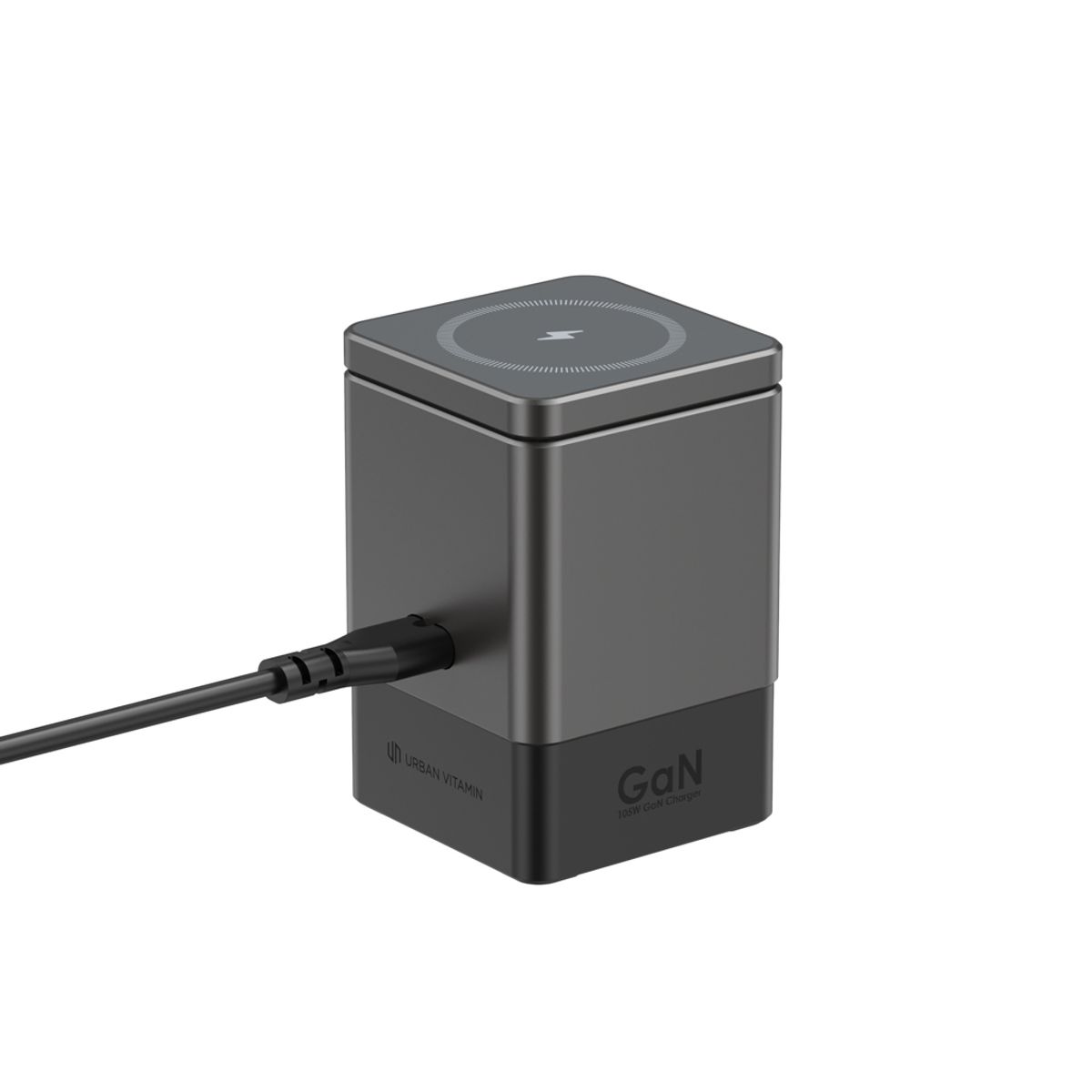 Urban Vitamin Sacramento 105W Gan Charger+Retractable Cables