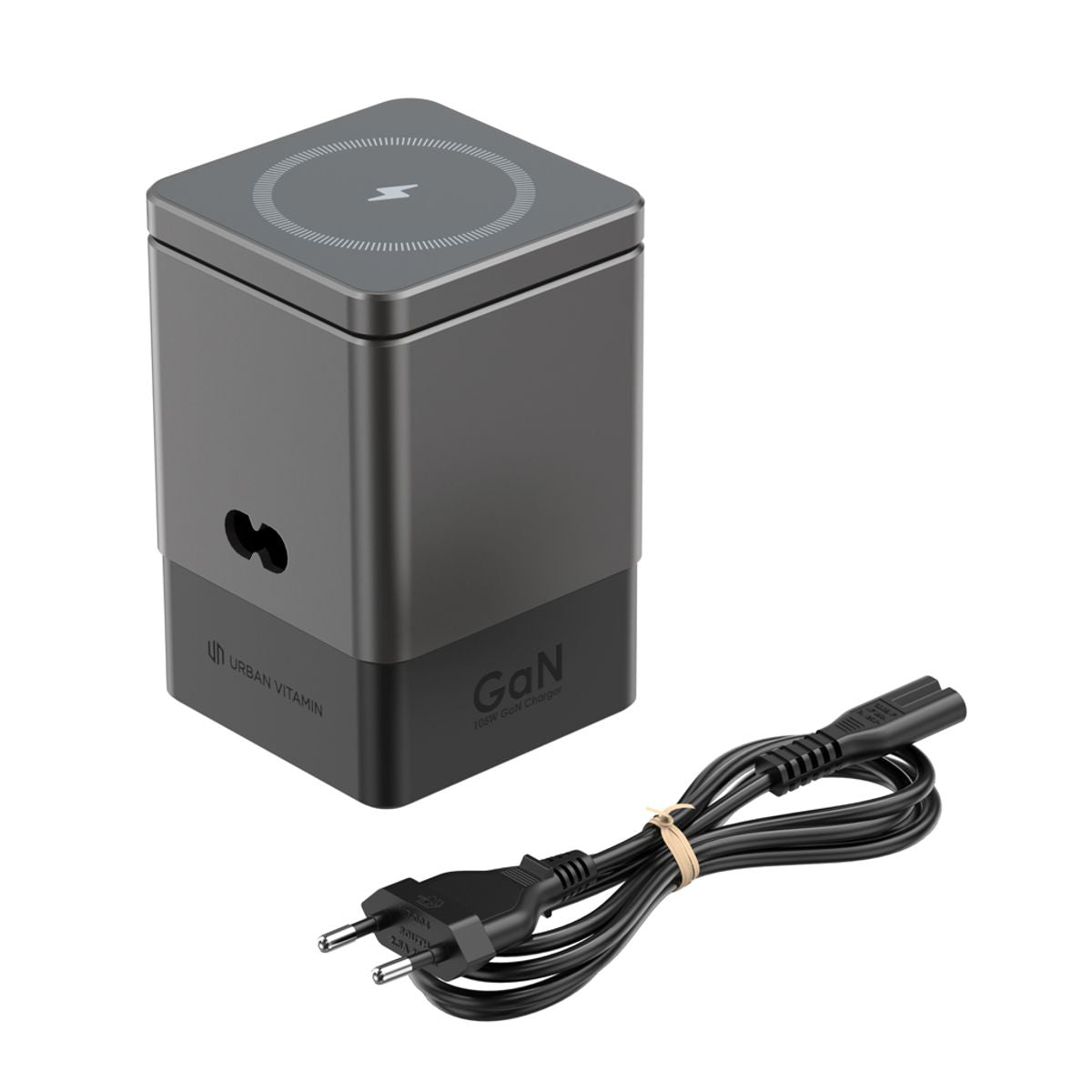 Urban Vitamin Sacramento 105W Gan Charger+Retractable Cables