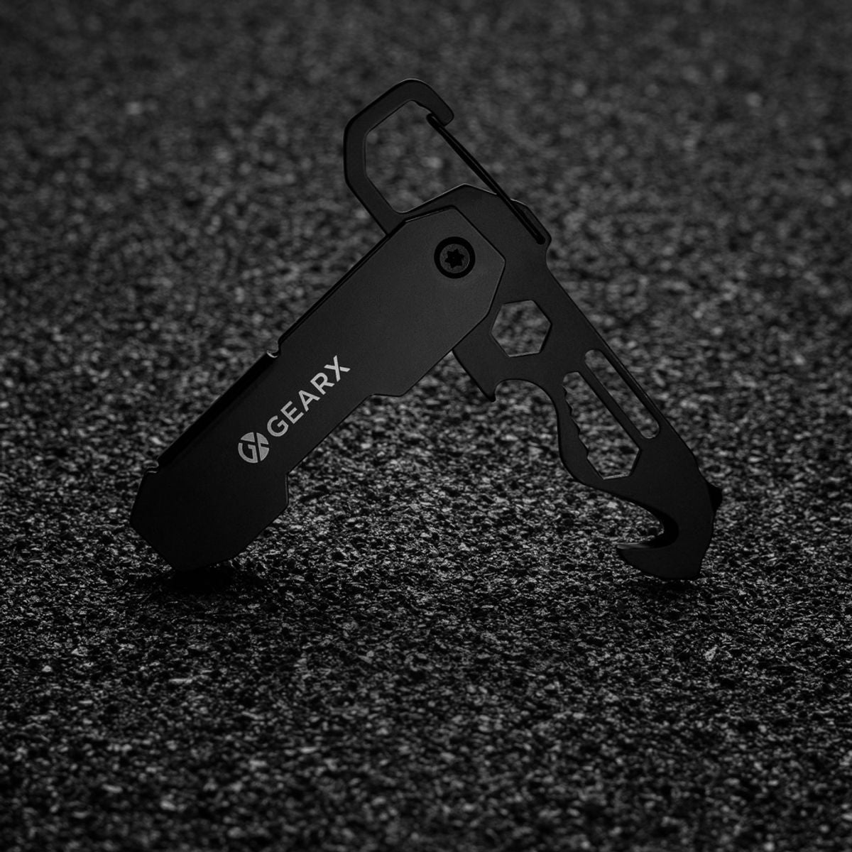 Gear X Foldable Edc Tool With Carabiner And Parcel Cutter
