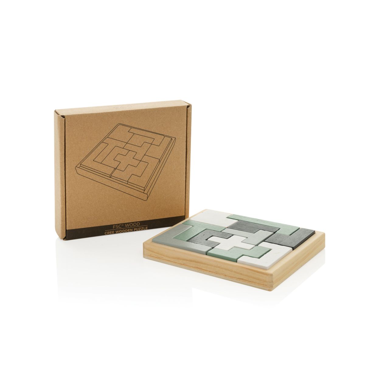 Cree Wooden Puzzle