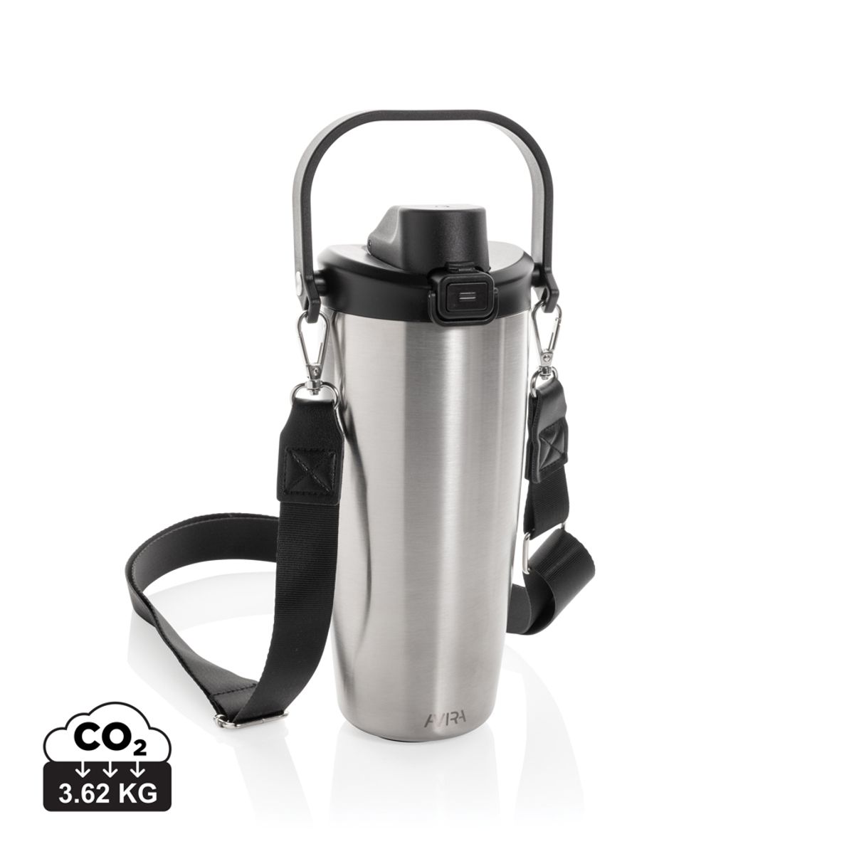 Avira Ayala Rcs Re-Steel Duosip Lockable Crossbody Tumbler