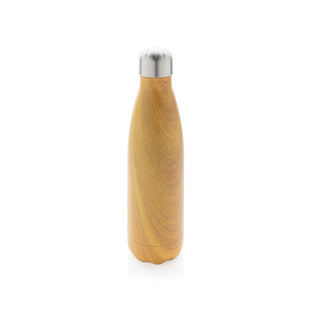 Vacuum Insulated Stainless Steel Bottle With Wood Print