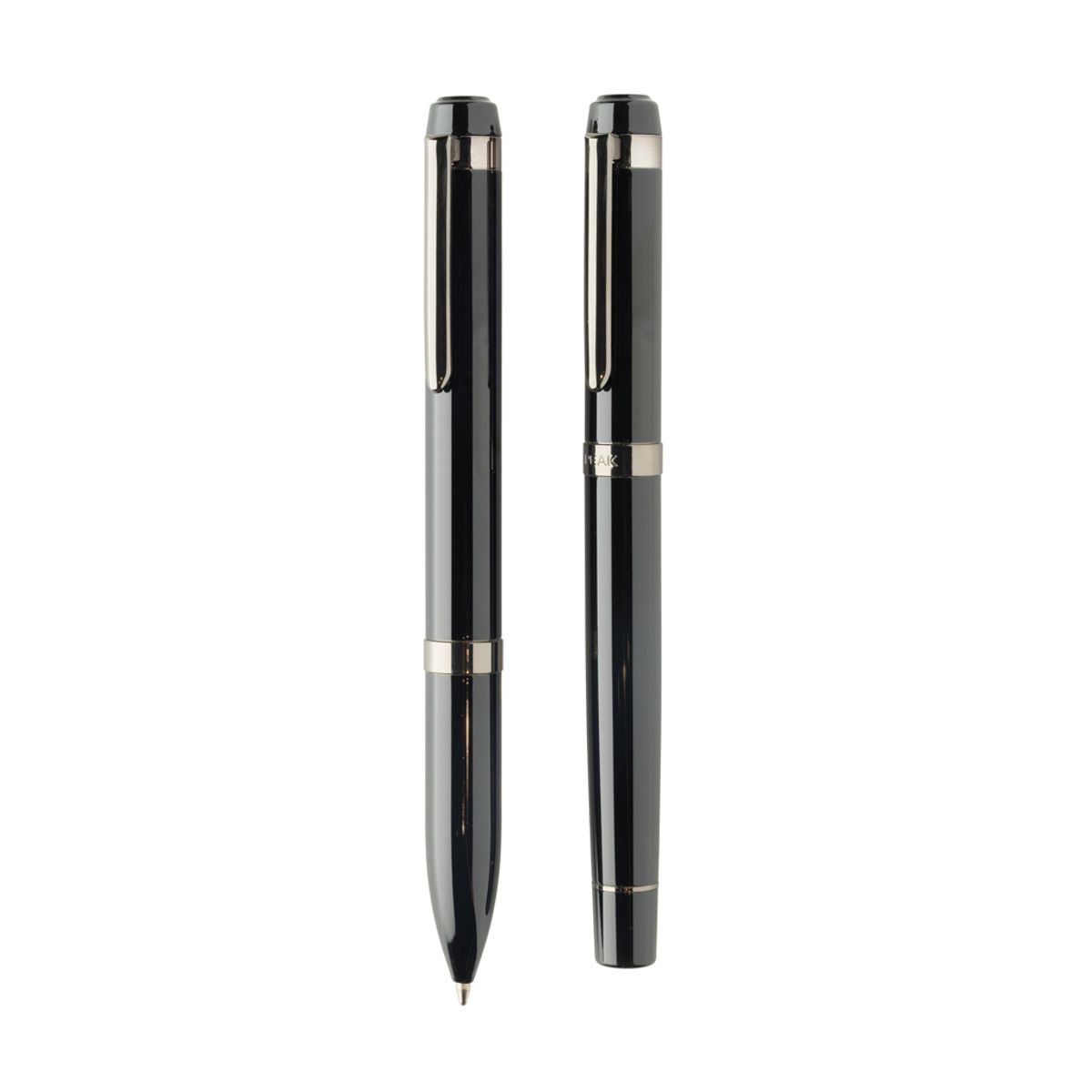 Swiss Peak Oslo Recycled Stainless Steel Deluxe Pen Set