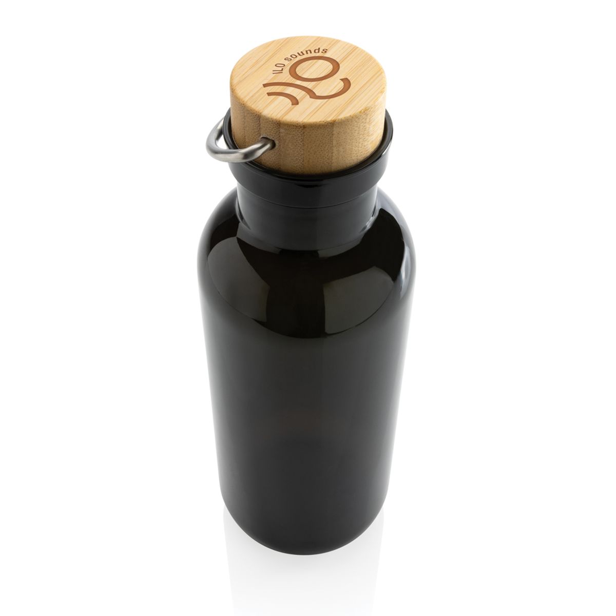 Rcs Rpet Bottle With Bamboo Lid And Handle