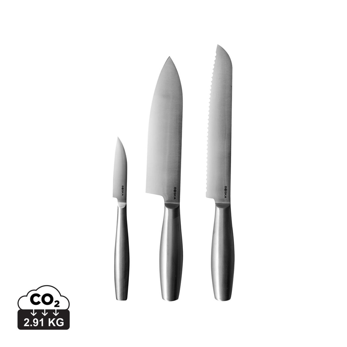Boska Kitchen Knives Copenhagen, Set Of 3