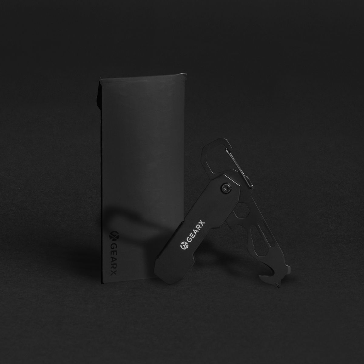 Gear X Foldable Edc Tool With Carabiner And Parcel Cutter
