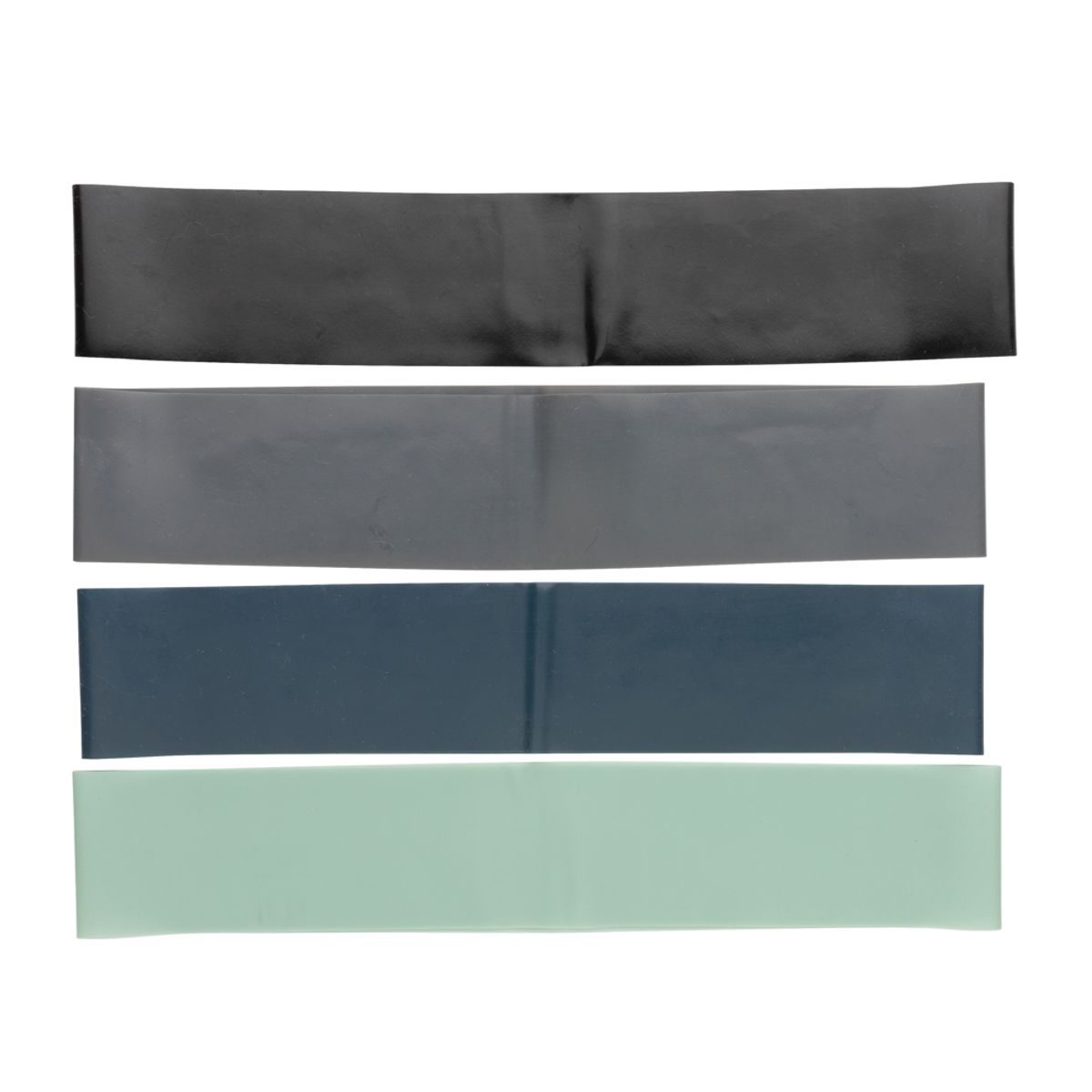 4Pc Elastic Fitness Bands In Pouch