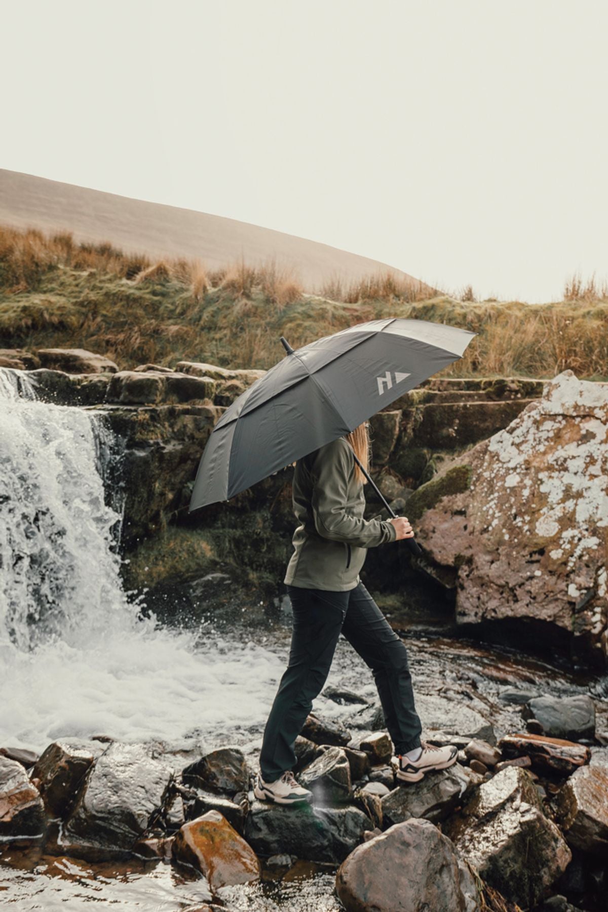Nordic Drift Trail 27” Aware™ Rpet Storm Upf 50+ Umbrella