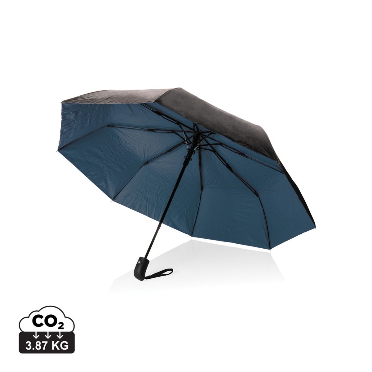 21" Impact Aware™ Rpet 190T Pongee Dual Colour Mini Umbrella
