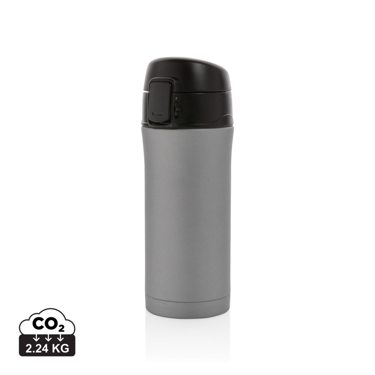 Metallic Easy Lock Vacuum Mug