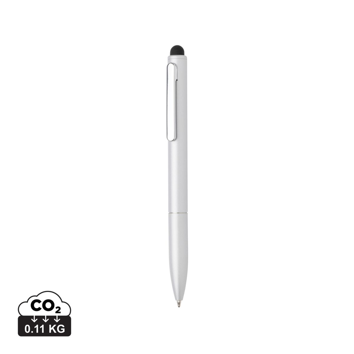 Kymi Rcs Certified Recycled Aluminium Pen With Stylus