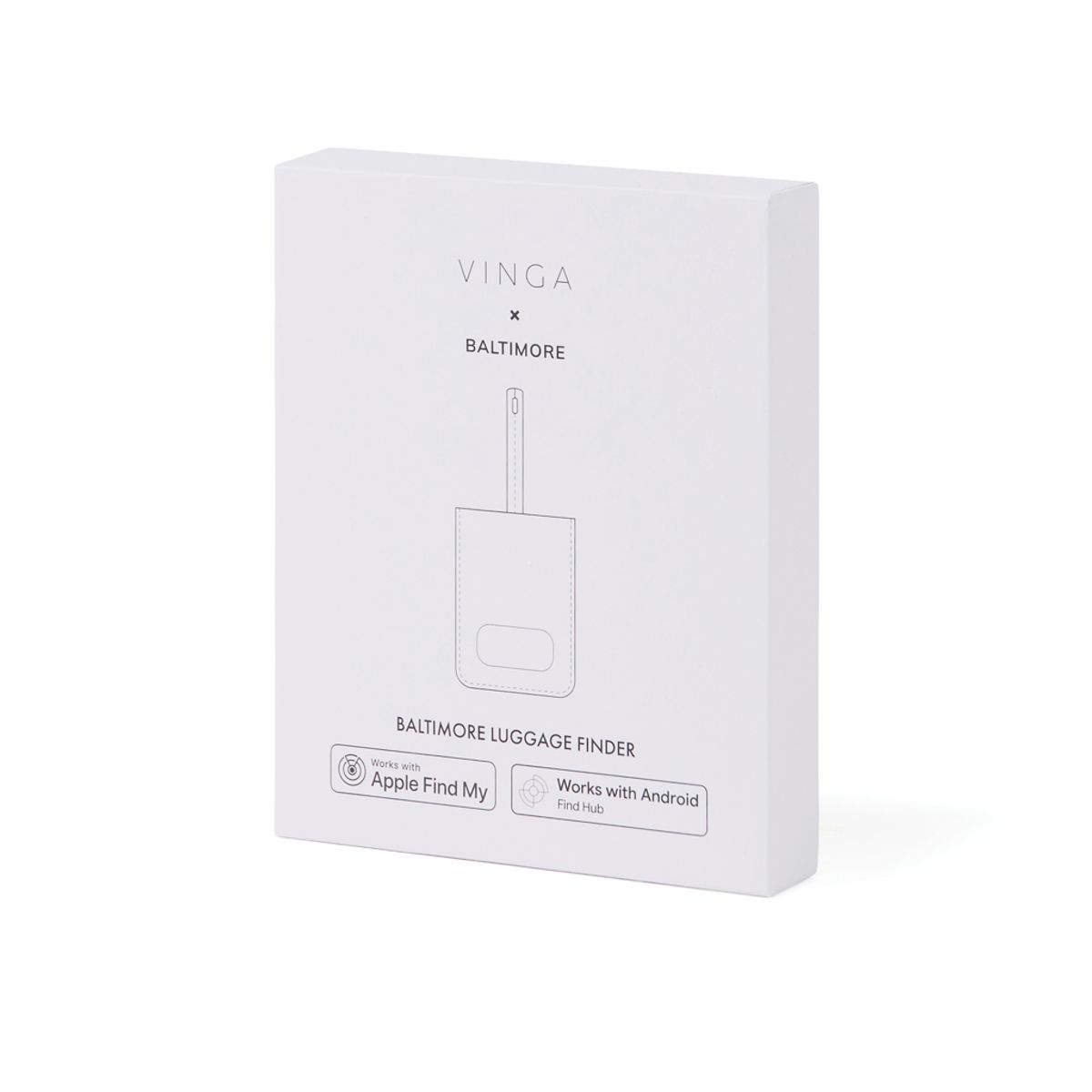 Vinga Baltimore Rcs Luggage Tag With Finder Dual